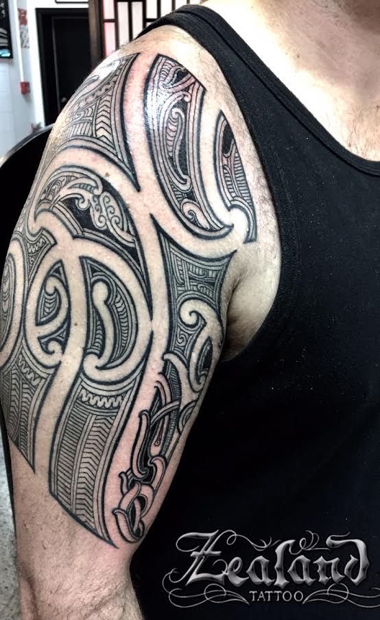 Ta Moko Arm Tattoo - Zealand Tattoo