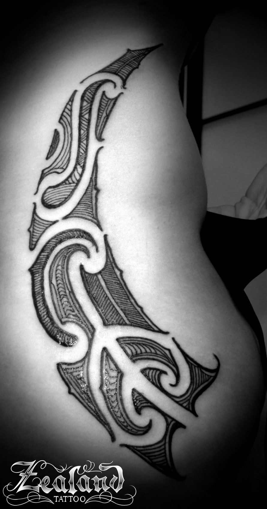 Maori Thigh Tattoo - Etsy