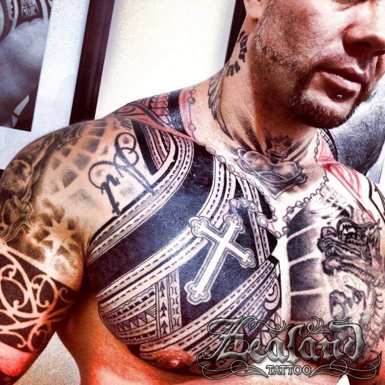 50 Polynesian Chest Tattoo Designs For Men  Tribal Ideas  Tattoo designs  men Maori tattoo designs Tattoos