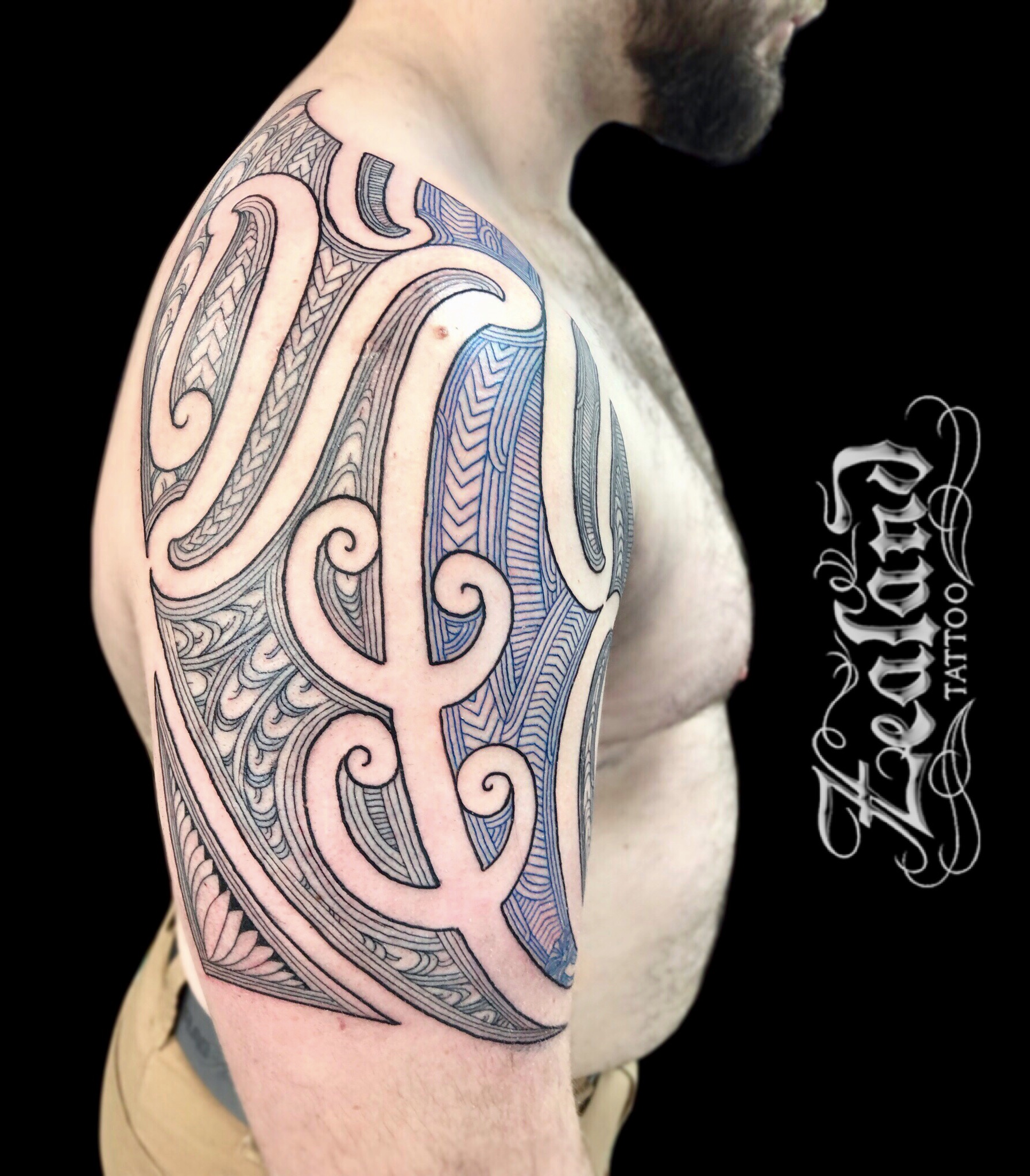 Tattoo uploaded by Tuigamala Andy • #freehand #maori #kirituhi #tattoo •  Tattoodo