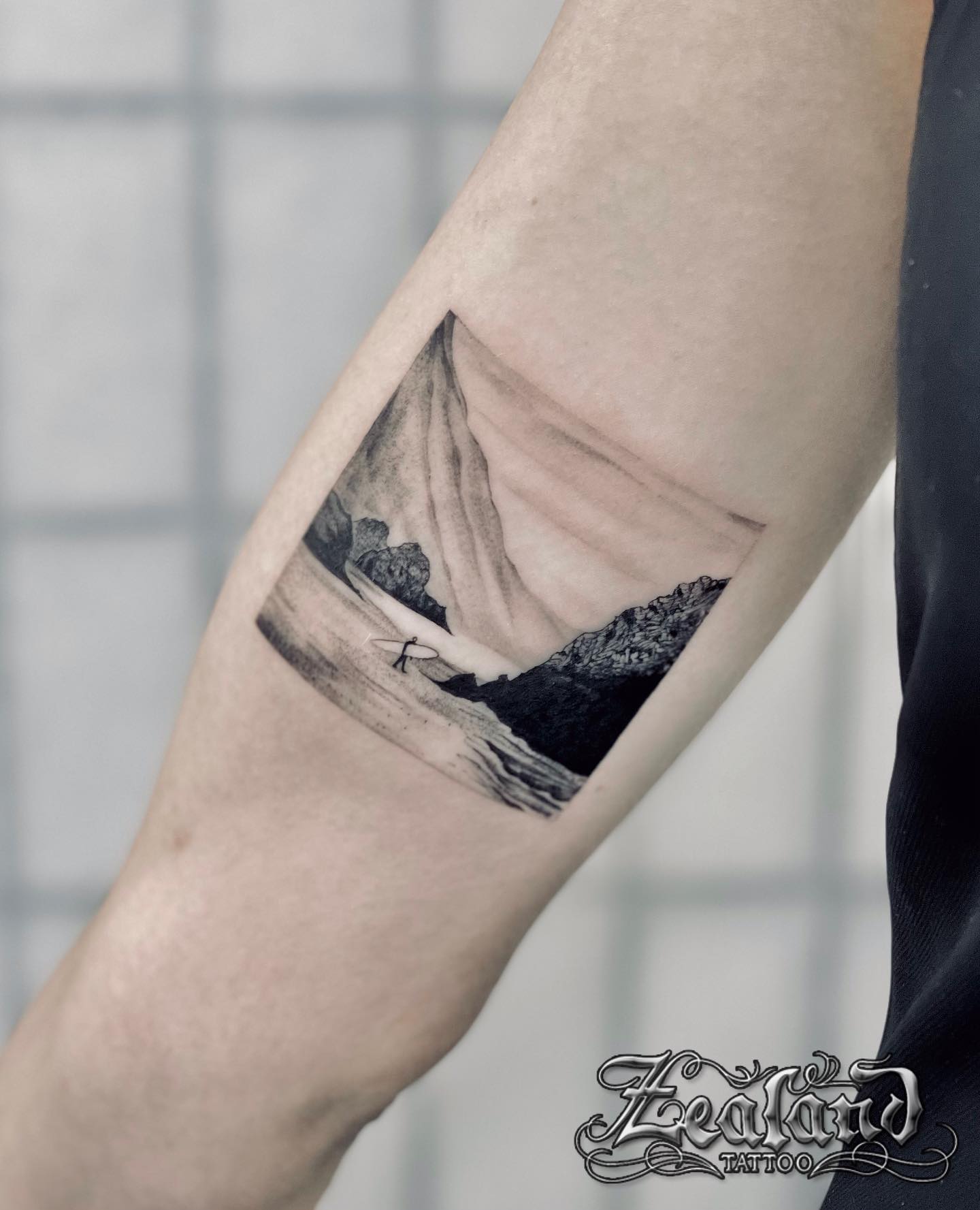 Some cool fine line mountains by resident artist inknetch contact him  directly to book your idea or his all welcome mountaintattoo  Instagram