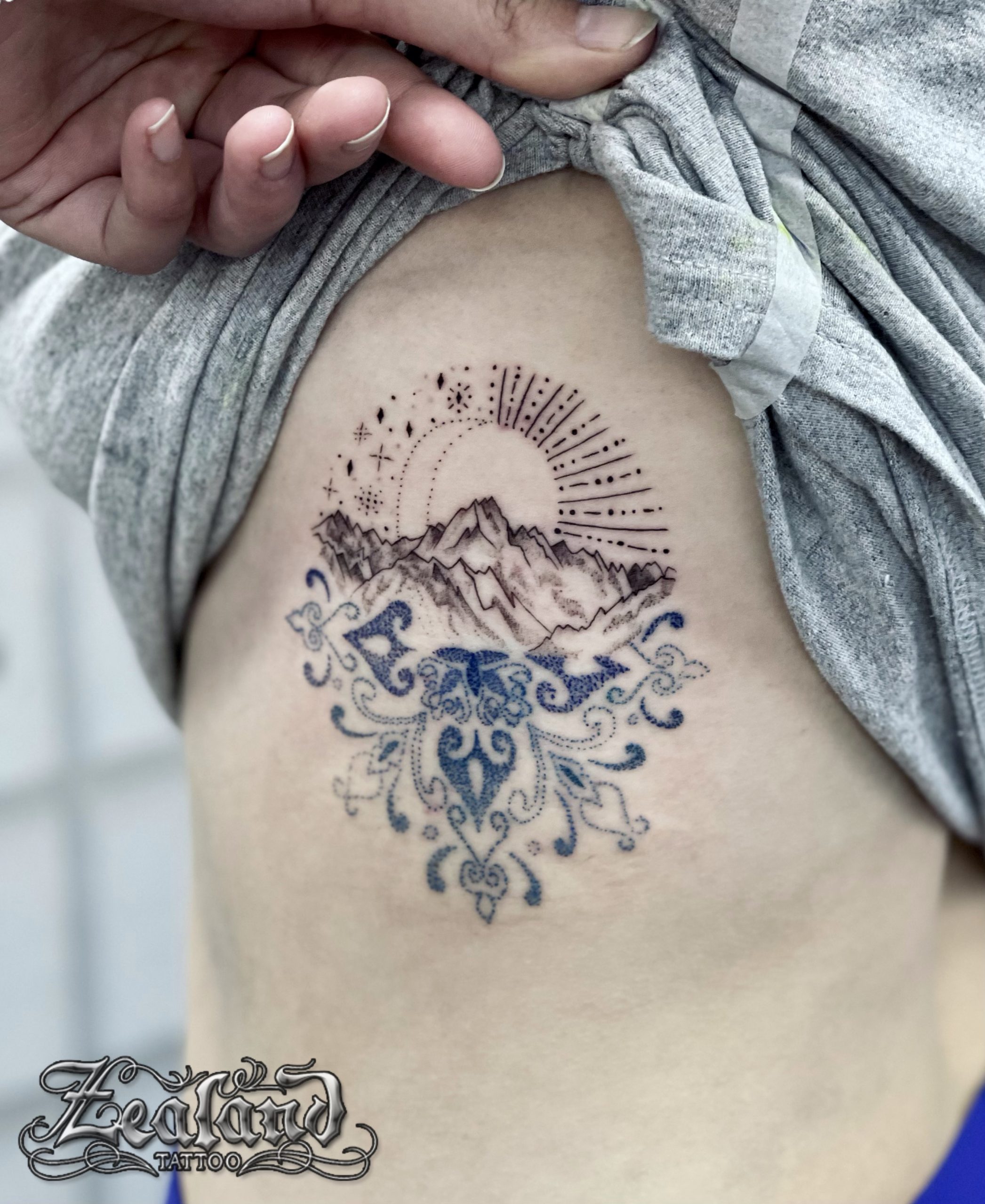 Moon and Wave Tattoo | TikTok